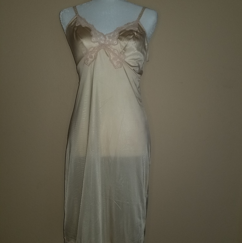 Kayser nude slip dress
